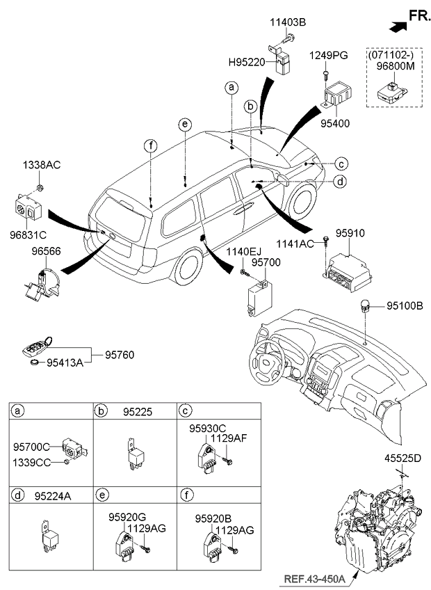 A/C SYSTEM - COOLER LINE, REAR