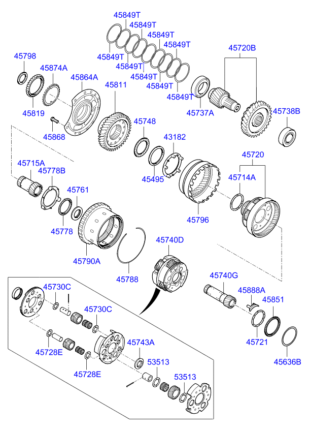 DRIVE SHAFT ASSY - REAR