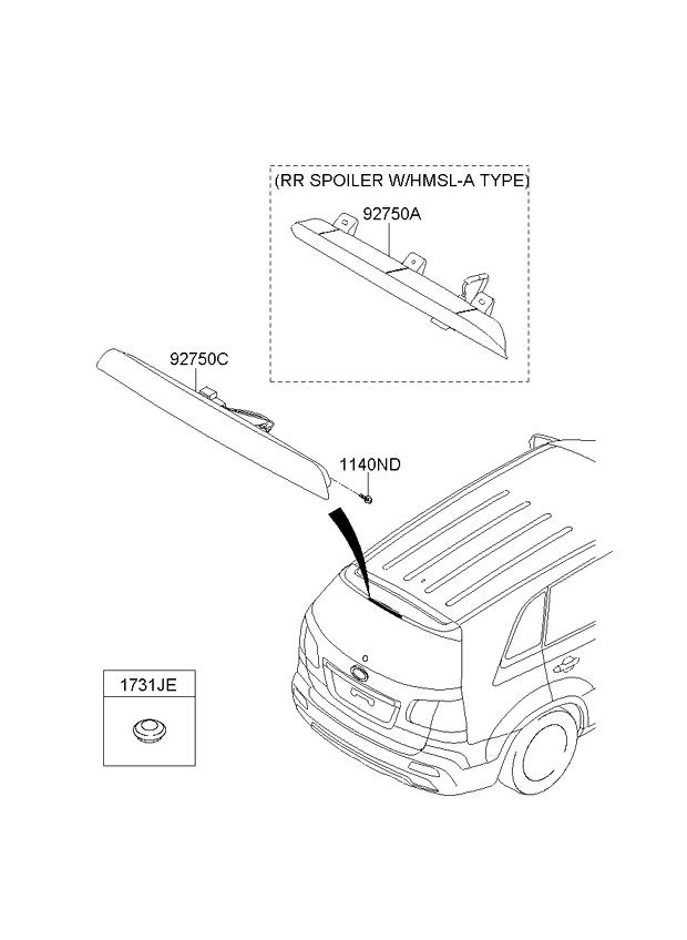 A/C SYSTEM - COOLER LINE, REAR