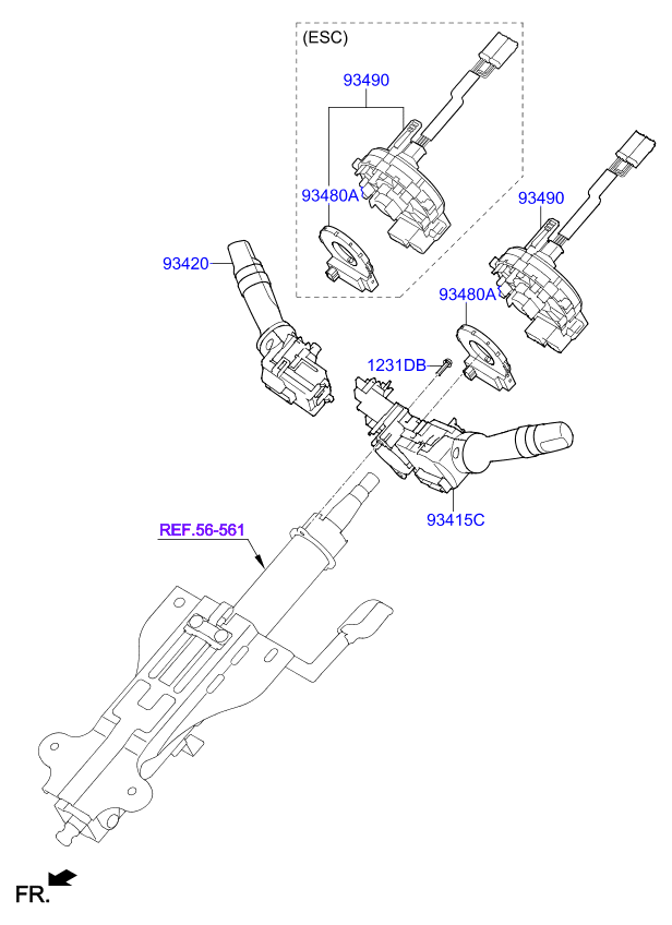 A/C SYSTEM - COOLER LINE, REAR