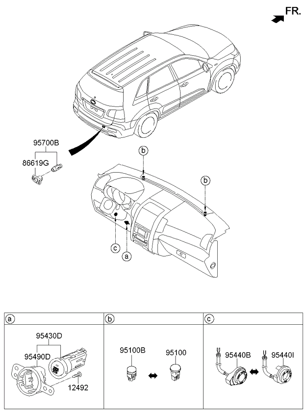 A/C SYSTEM - COOLER LINE, REAR