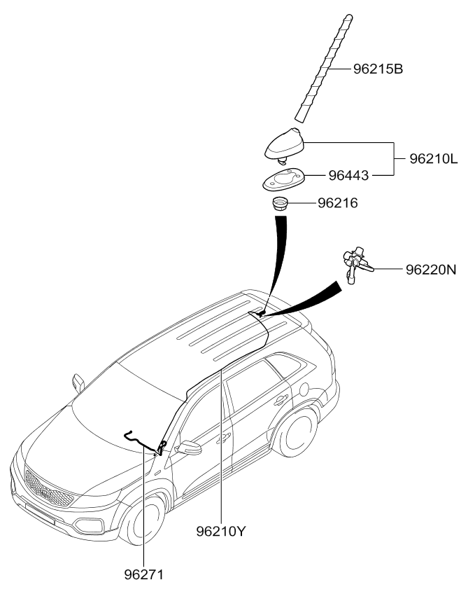 A/C SYSTEM - COOLER LINE, REAR