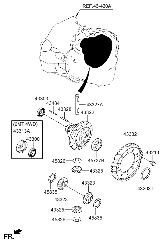 DRIVE SHAFT ASSY - REAR