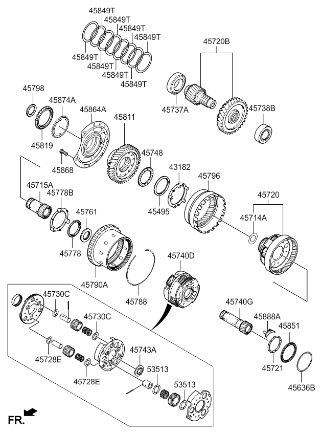 DRIVE SHAFT ASSY - REAR