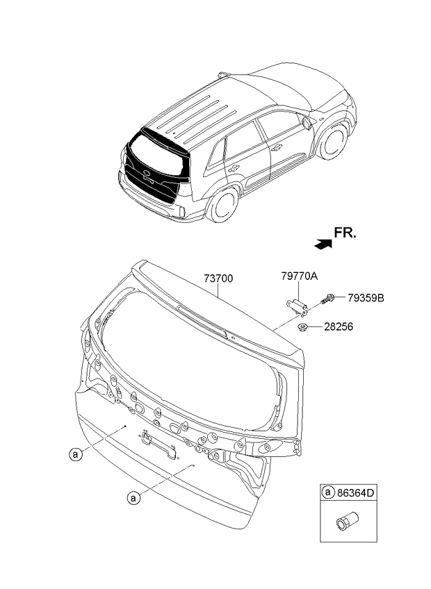 PANEL - REAR DOOR