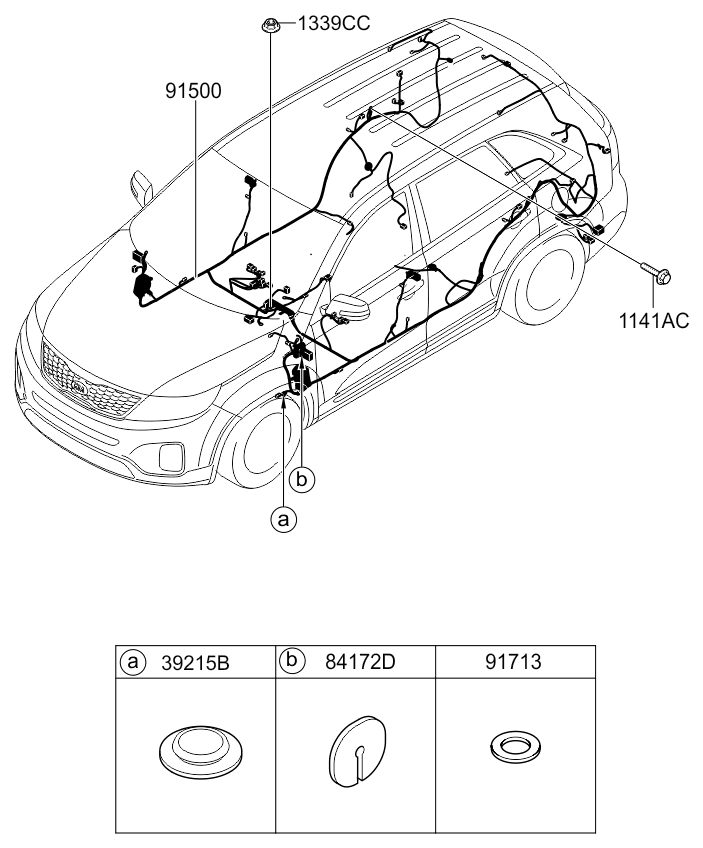 A/C SYSTEM - COOLER LINE, REAR