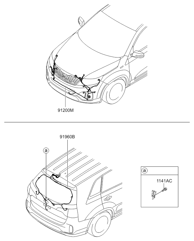 A/C SYSTEM - COOLER LINE, REAR