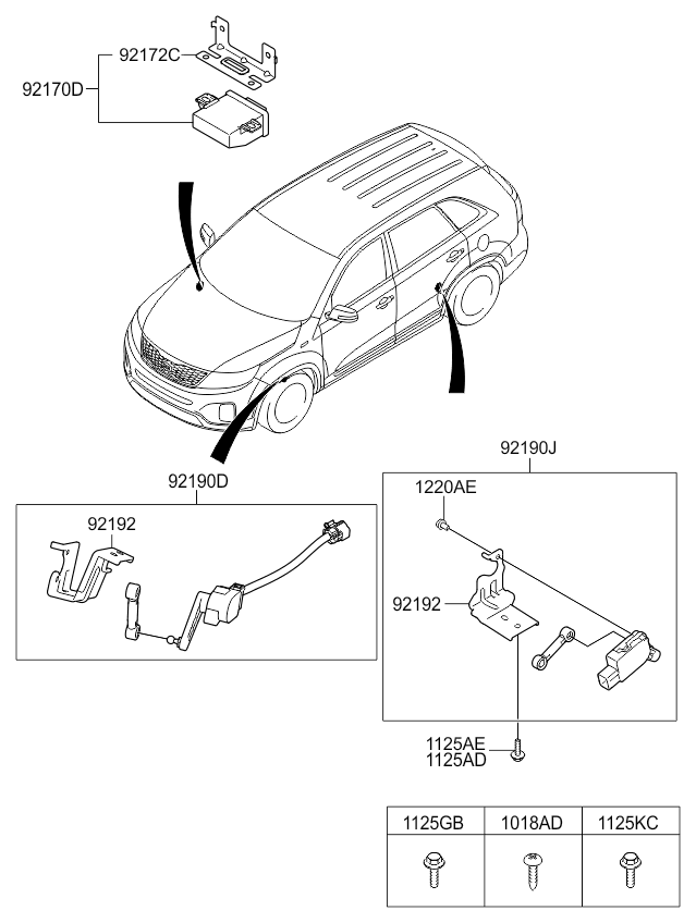 A/C SYSTEM - COOLER LINE, REAR