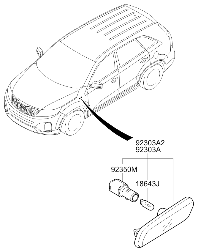 A/C SYSTEM - COOLER LINE, REAR