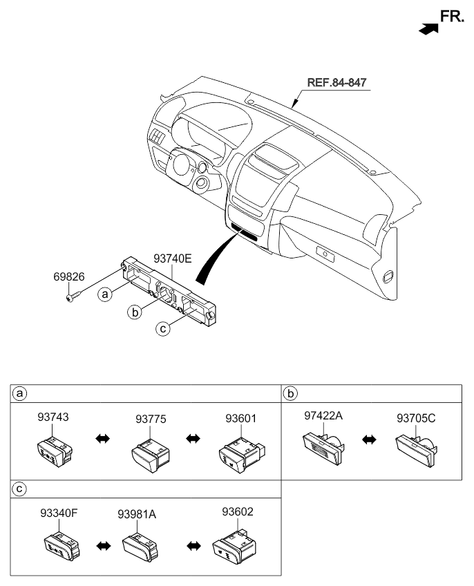 A/C SYSTEM - COOLER LINE, REAR