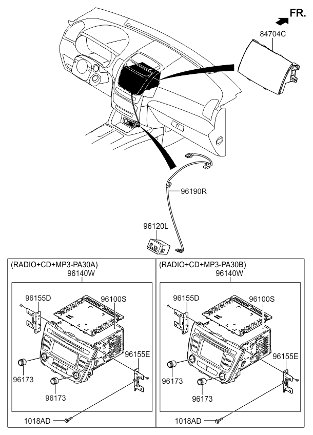 A/C SYSTEM - COOLER LINE, REAR