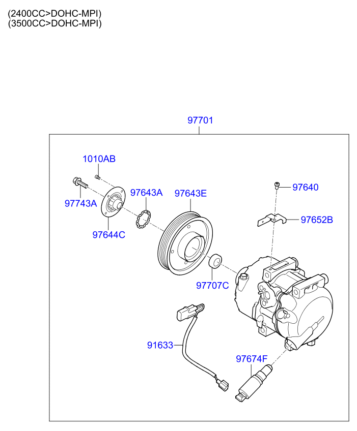 A/C SYSTEM - COOLER LINE, REAR