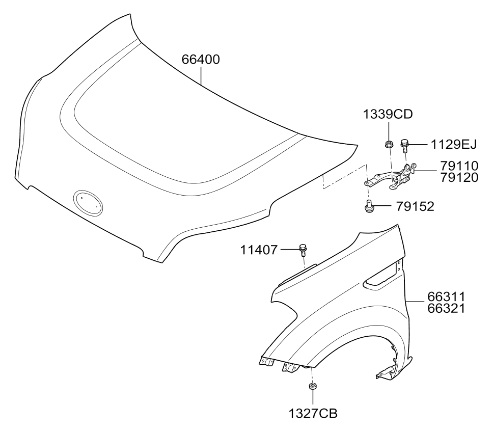 PANEL - REAR DOOR