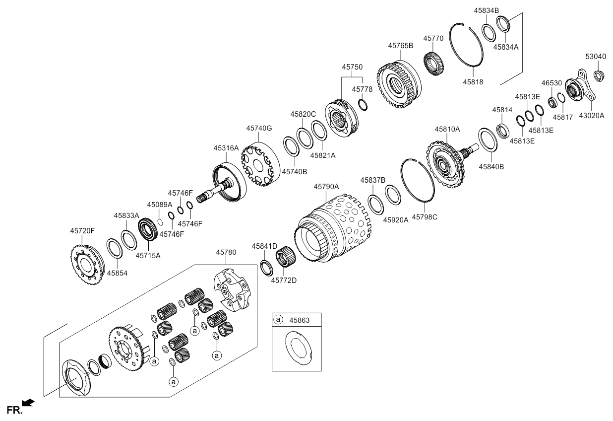 DRIVE SHAFT (REAR)