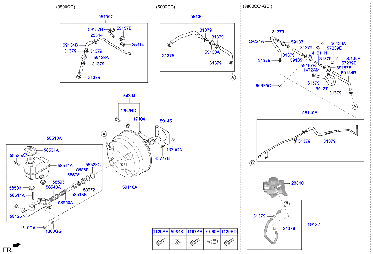 система стояночного тормоза