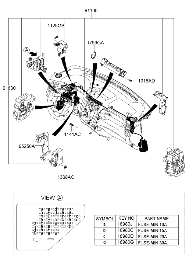 A/C SYSTEM - COOLER LINE, FRONT