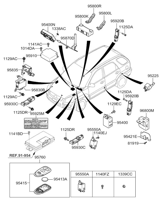 A/C SYSTEM - COOLER LINE, FRONT