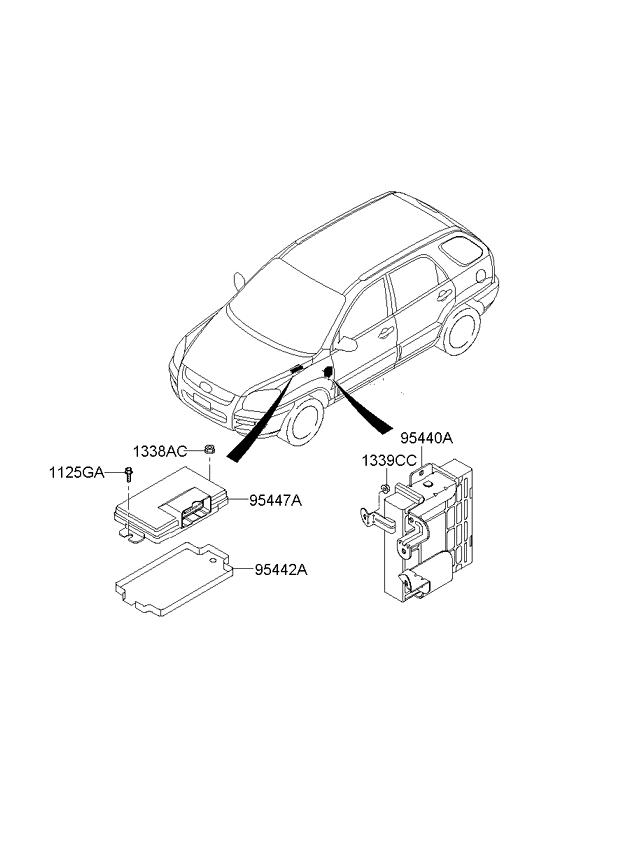 A/C SYSTEM - COOLER LINE, FRONT