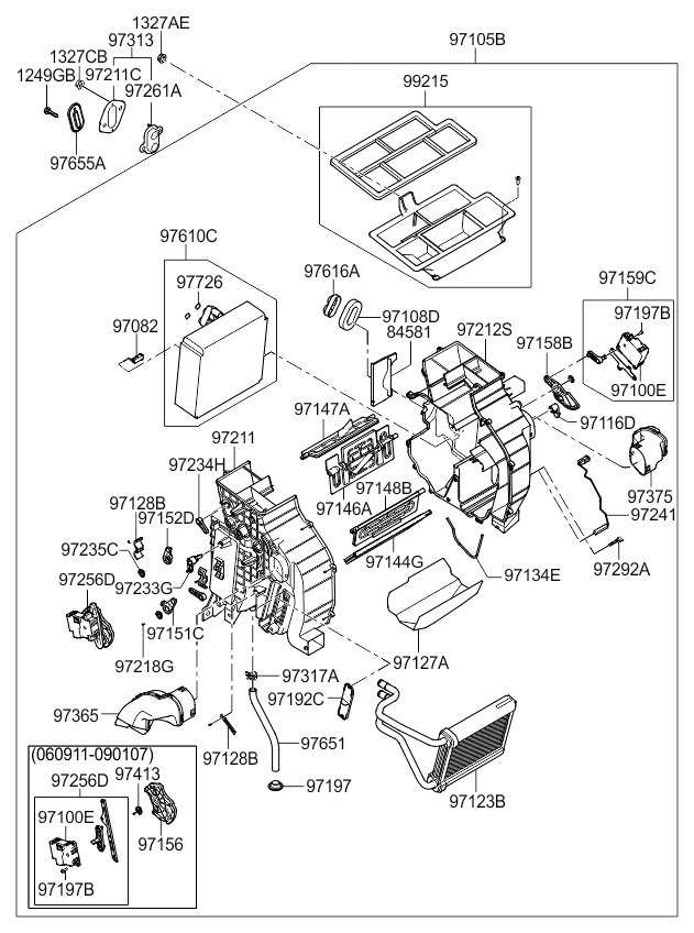 A/C SYSTEM - COOLER LINE, FRONT