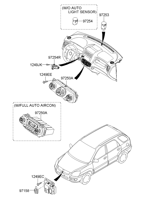 A/C SYSTEM - COOLER LINE, FRONT