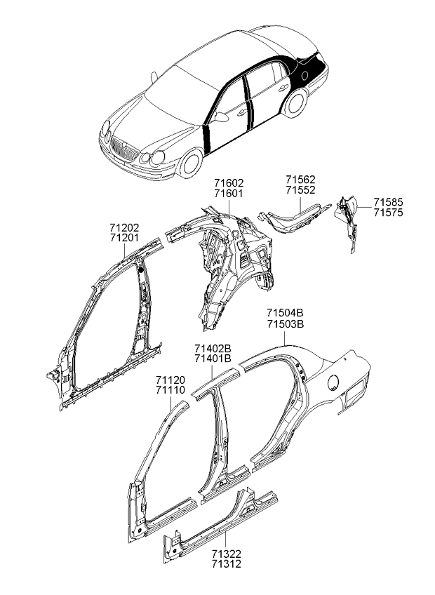 PANEL - REAR DOOR