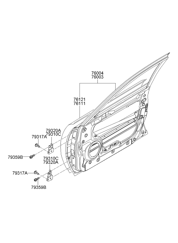 PANEL - REAR DOOR