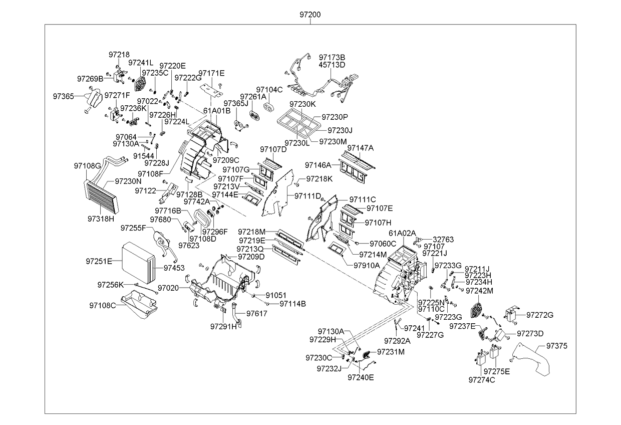 A/C SYSTEM - COOLER LINE, FRONT