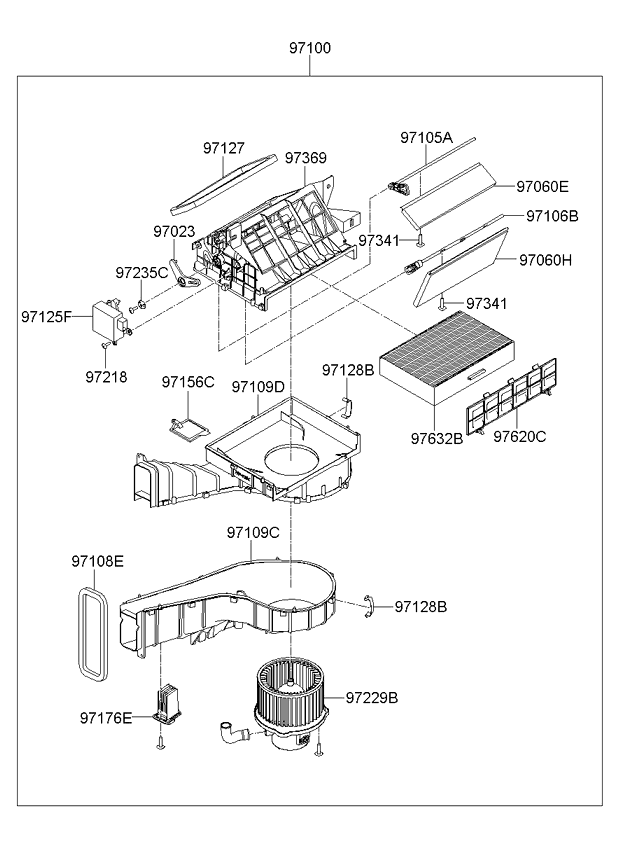 A/C SYSTEM - COOLER LINE, FRONT