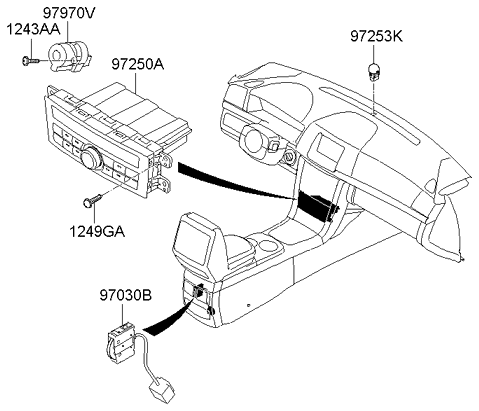 A/C SYSTEM - COOLER LINE, FRONT