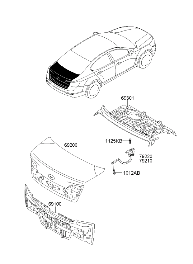 PANEL - REAR DOOR