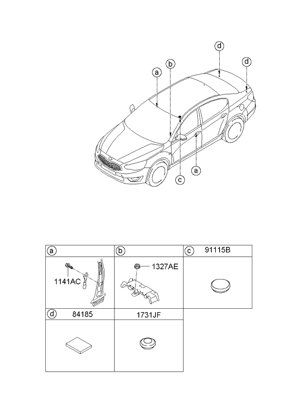 A/C SYSTEM - COOLER LINE, FRONT