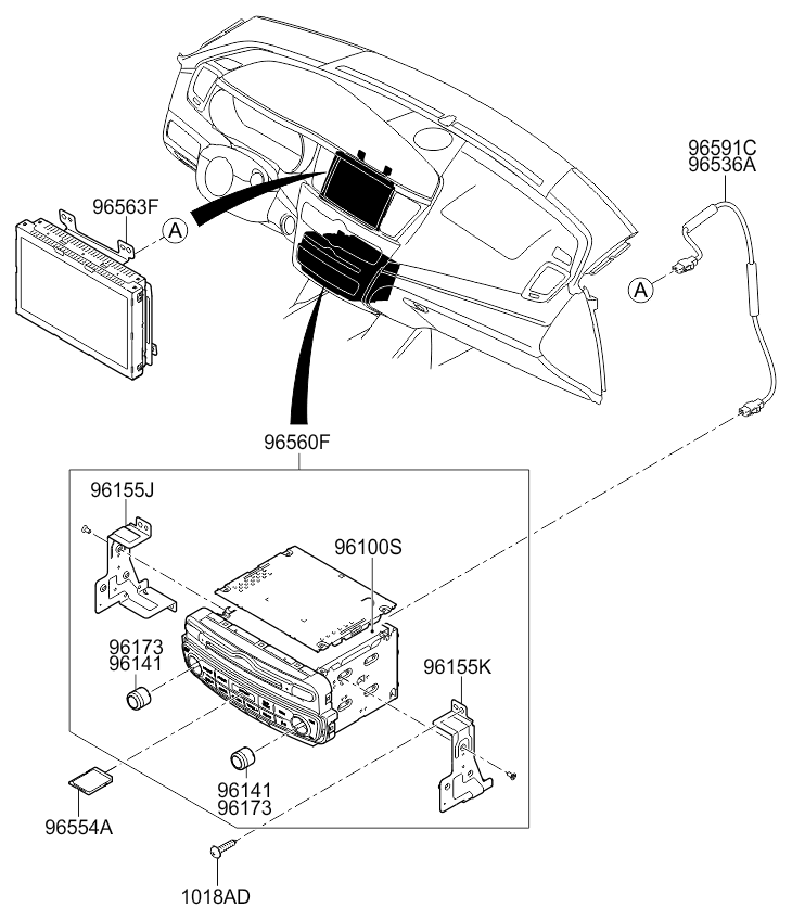 A/C SYSTEM - COOLER LINE, FRONT