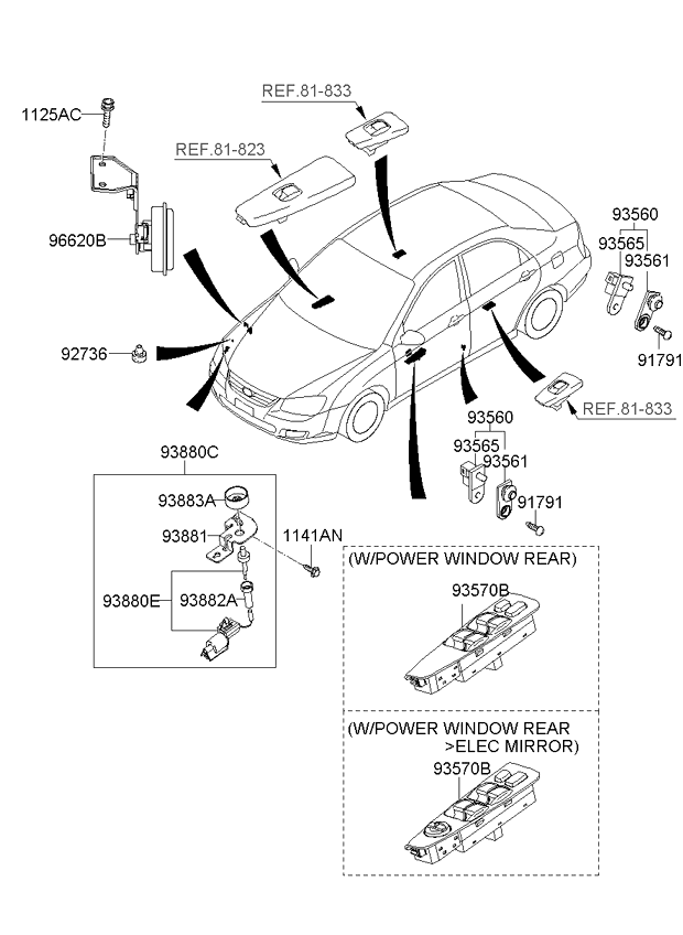 A/C SYSTEM - COOLER LINE, FRONT