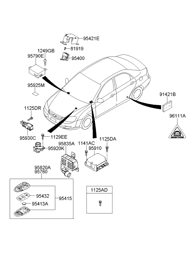 A/C SYSTEM - COOLER LINE, FRONT