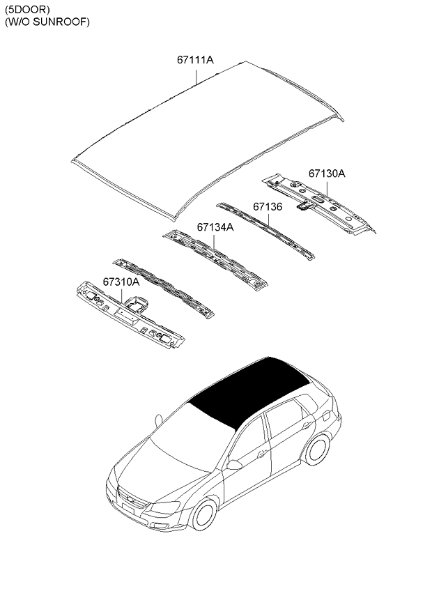 PANEL - REAR DOOR