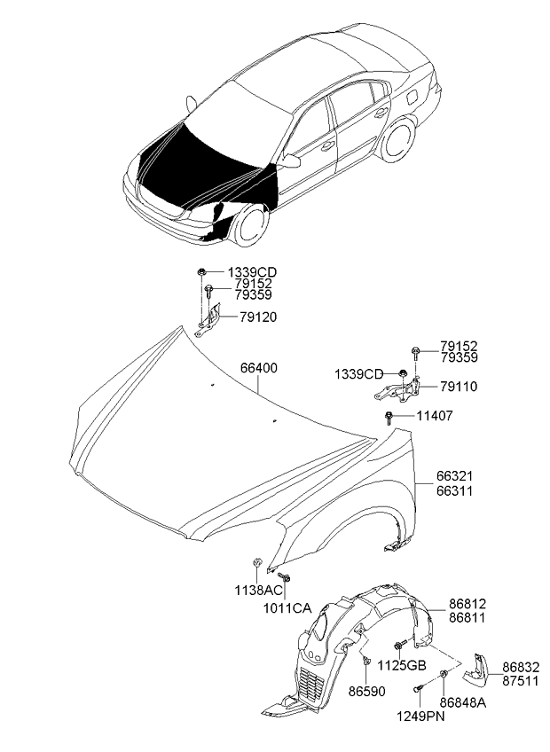 PANEL - TRUNK LID & LOCKING SYSTEM - TRUNK LID