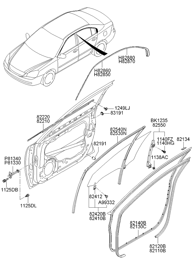 PANEL - TRUNK LID & LOCKING SYSTEM - TRUNK LID