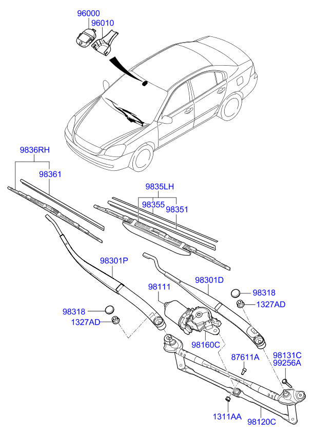 A/C SYSTEM - COOLER LINE, FRONT