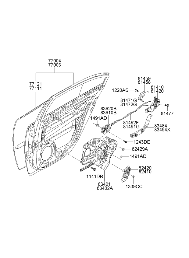 PANEL - TRUNK LID & LOCKING SYSTEM - TRUNK LID