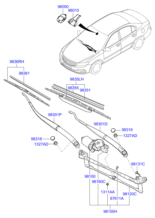 A/C SYSTEM - COOLER LINE, FRONT