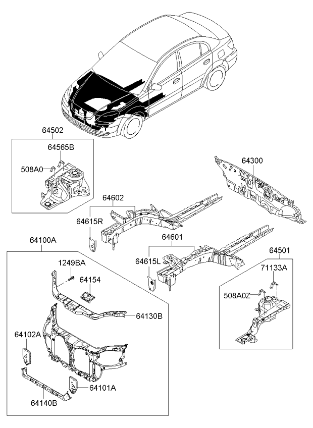 PANEL - REAR DOOR