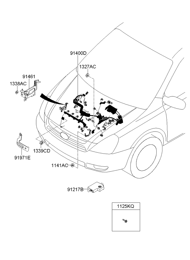 A/C SYSTEM - COOLER LINE, REAR