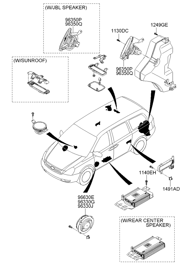 A/C SYSTEM - COOLER LINE, REAR