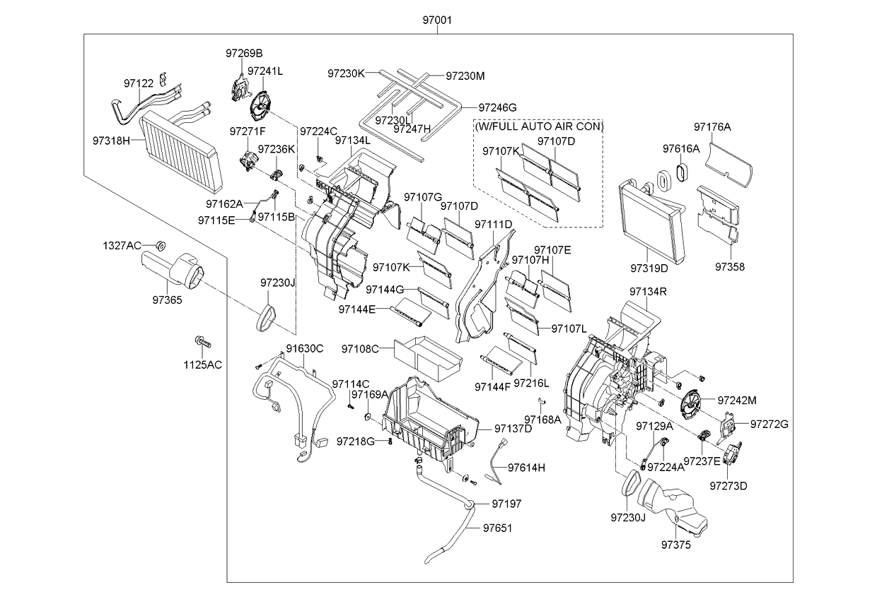 A/C SYSTEM - COOLER LINE, REAR