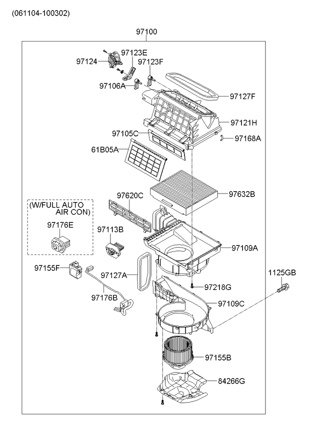 A/C SYSTEM - COOLER LINE, REAR