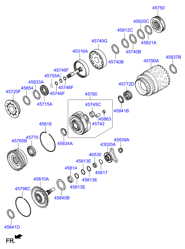 DRIVE SHAFT (REAR)