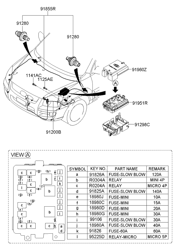 A/C SYSTEM - COOLER LINE, FRONT