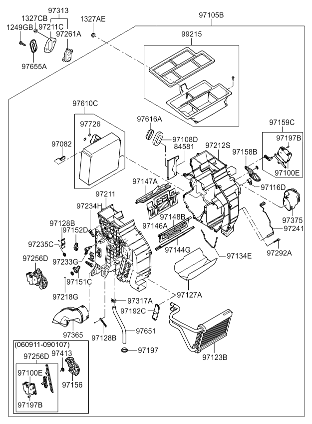 A/C SYSTEM - COOLER LINE, FRONT