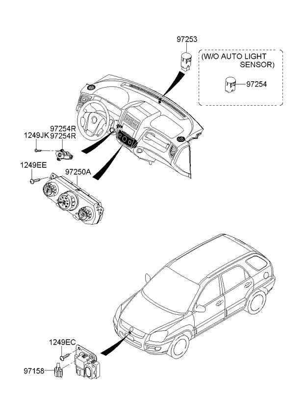 A/C SYSTEM - COOLER LINE, FRONT