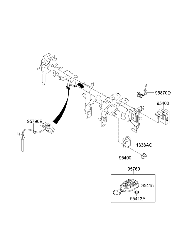 A/C SYSTEM - COOLER LINE, FRONT